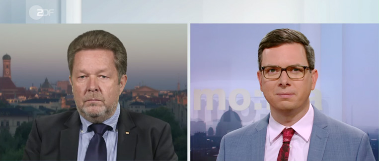 BEM-Präsident spricht im ZDF-Morgenmagazin